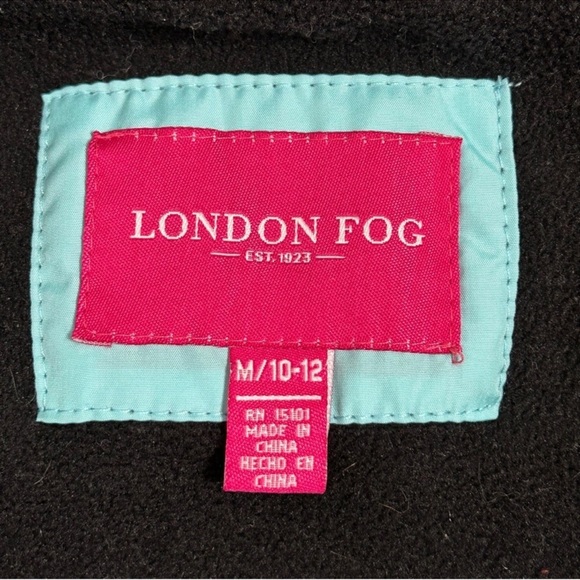 London Fog Kids Faux Fur Hooded Puffer Snow Jacket - Picture 6 of 9